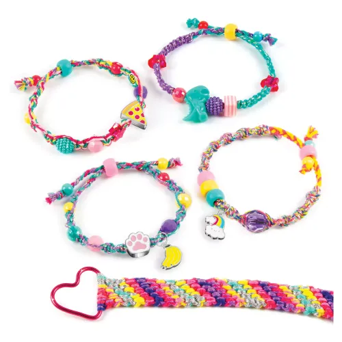 Zabawka dla dziecka zestaw do tworzenia bransoletek Make it Real Good Vibes na Arena.pl