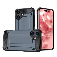etui hybrid armor pancerne na iphone 16 plus - niebieskie