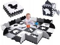 Mata Piankowa Puzzle Edukacyjna Duża Gruba dla Dzieci Mata Podłogowa 36szt