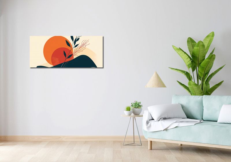 Obraz 100x40cm Zmierzch w Ciszy zdjęcie 2