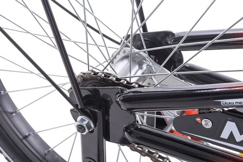 Rower 20 MEXLLER BMX czerwono-czarny + koszyk 16r. na Arena.pl
