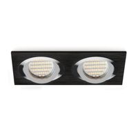 pierścień ozdobny oprawka oh228 czarny kobi