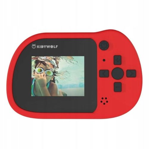 Kidywolf - Wodoodporny aparat Kidycam - Czerwony na Arena.pl