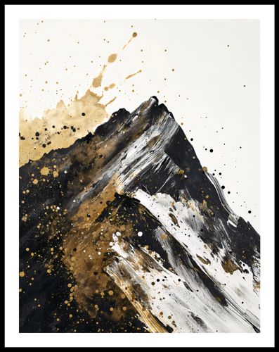 Plakat 50x65cm Złote Szczyty na Arena.pl