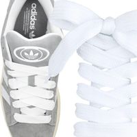 Białe Sznurówki sznurowadła do Adidas Campus 00s 120 cm szerokie grube