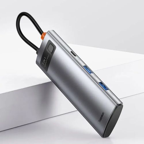 Adapter 7w1 Baseus Hub USB-C na 2xUSB +HDMI +USB-C na Arena.pl