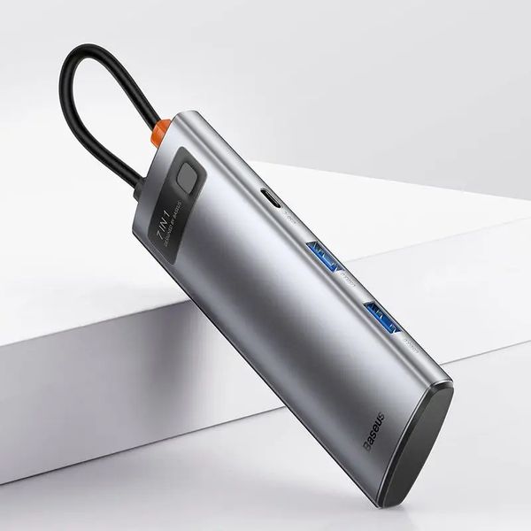 Adapter 7w1 Baseus Hub USB-C na 2xUSB +HDMI +USB-C zdjęcie 9