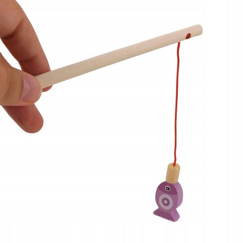 Drewniana gra łowienie rybek na magnes 3w1 4311 na Arena.pl