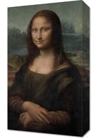 Obraz 30x50cm Mona Lisa, Da Vinci Vintage do Salonu
