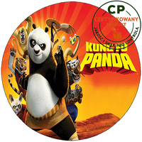 Opłatek na tort Kung fu Panda