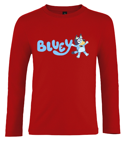 Bluzka Dł.Rękaw Bluey zdjęcie 1