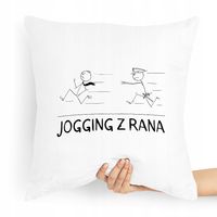 Poduszka Dla Policjanta Policjantki Jogging Z Nadrukiem Ze Zdjęciem