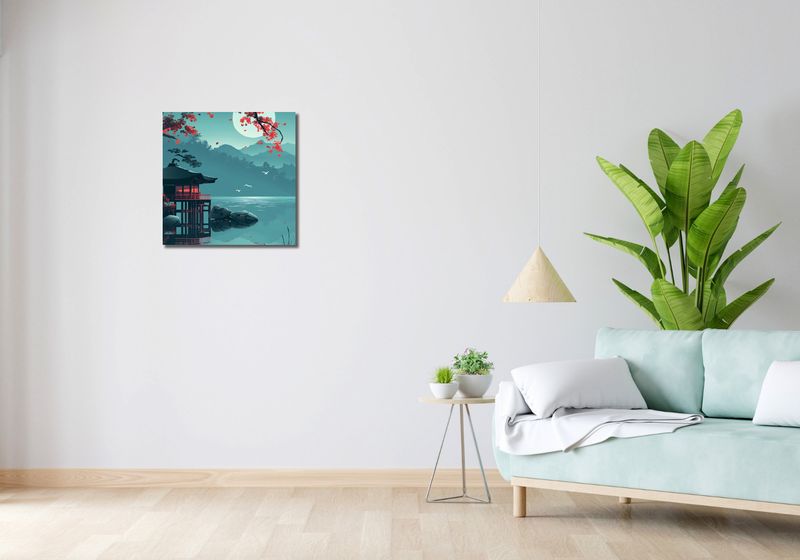 Obraz 50x50cm Japoński Pawilon zdjęcie 2