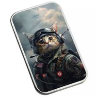 Sztabka The Holy Land Mint - Human Cats - Sarge kolorowana 1 uncja Srebra 2025