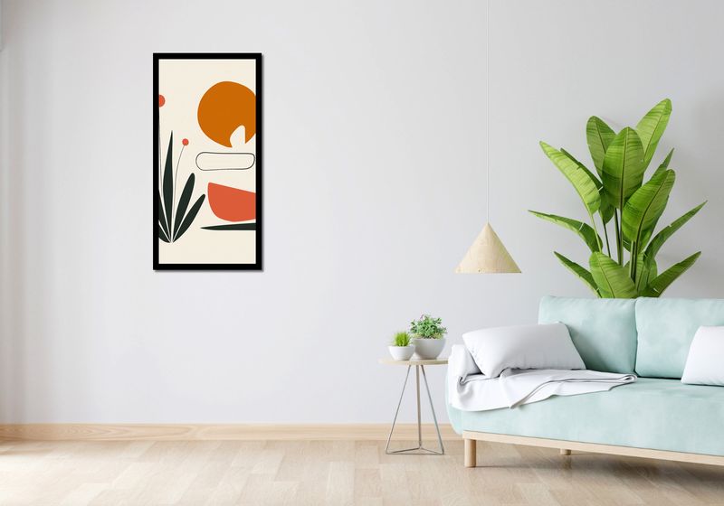 Plakat 50x100cm Abstrakcyjny Zen zdjęcie 4