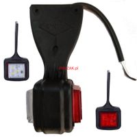 Lampa LED Biało Czerwona Wisząca Lampka boczna Fiat Ducato Boxer Jumper