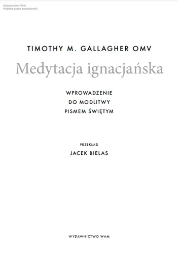 Medytacja ignacjańska. Wprowadzenie do modlitwy Pismem Świętym na Arena.pl