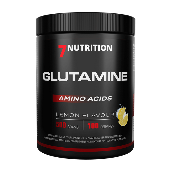 7Nutrition - Glutamine - 500 g - cytrynowy zdjęcie 1