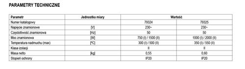 Opalarka LUND 2000W 79325 na Arena.pl