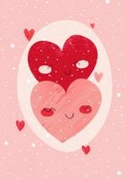 Plakat 59,4x84,1cm Ciepło Serca