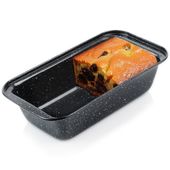 Forma Granitowa Foremka do Pieczenia Chleba Pasztet Ciasto Keksówka 25,5 cm