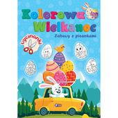 kolorowa wielkanoc. zabawy z pisankami malowanka