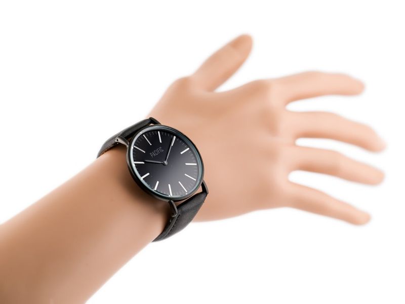 ZEGAREK DAMSKI PACIFIC CLOSE (zy588a) - black/silver zdjęcie 6