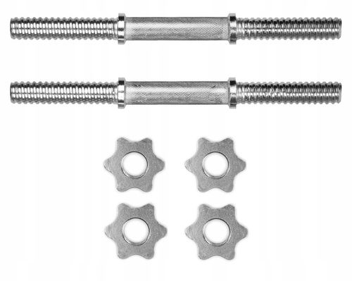 HANTLE ŻELIWNE 2x15kg gryfy 28mm talerze obciążenie regulowane zestaw na Arena.pl