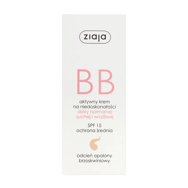 Ziaja BB krem opalony brzoskwiniowy zdjęcie 2