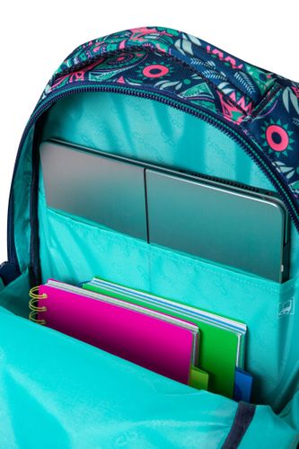 Plecak CoolPack BASIC PLUS 24 L azteckie wzory, AZTEC GREEN (C03190) na Arena.pl