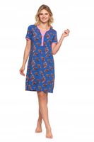 Moraj koszula nocna damska bawełniana z krótkim rękawem 2XL