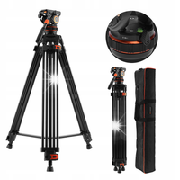 Profesjonalny Statyw Filmowy do Filmowania VIDEO Głowica Olejowa K&F 192cm