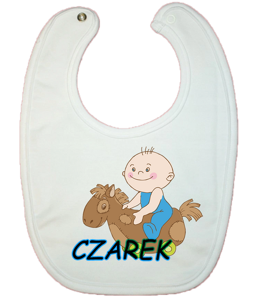 Śliniaczek Bawełniany Czarek zdjęcie 1