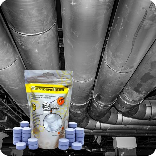 Tabletki bio bakterie do szamba oczyszczalni SANIDENN TAB 52 zapas na na Arena.pl