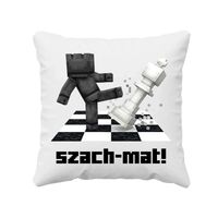 Szach-mat! - poduszka na prezent DLA GRACZA SZACHY QUEEN UPOMINEK