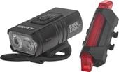 Keltin Lampka Rowerowa LED USB IPX4 Zestaw Przód 800lm Tył 120lm