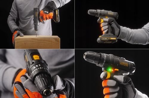 WIERTARKO Wkrętarka UDAROWA akumulatorowa 20V Li-Lon 2x AKU MP0423 na Arena.pl