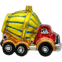 Bombka choinkowa szklana: Betoniarka