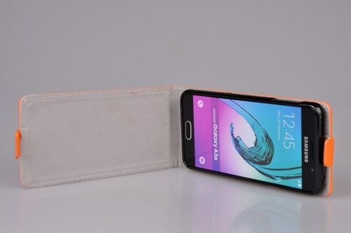 Etui kabura Flexi do SAMSUNG GALAXY A3 2016 A310 pomarańczowy na Arena.pl