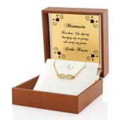 Bransoletka celebrytka GRAWER UPOMINEK PREZENT DLA MAMY DZIEŃ MAMY