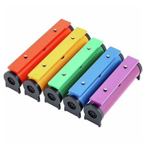 Dzwonki diatoniczne na tubach Rainbow TRCB-5 5 dźwięków C2 D2 F2 G2 A2 na Arena.pl