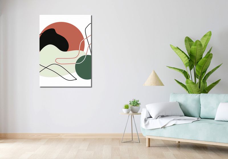 Obraz 70x100cm Płaszczyzny zdjęcie 2