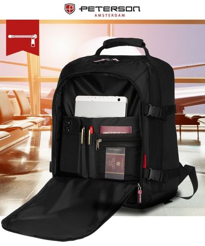 plecak ptn plg-02-d-7245 black+red na Arena.pl
