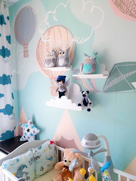 Półka Chmurka, DUŻA 50cm, model Venezia Prestige dla dzieci półki zdjęcie 6