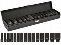 YATO ZESTAW NASADEK UDAROWYCH 1/2'' 10-32MM 15el KLUCZE NASADOWE
