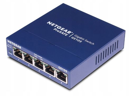 Switch NETGEAR ProSafe GS105GE 5 portów na Arena.pl
