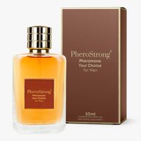 PHEROSTRONG YOUR CHOICE MĘSKIE PERFUMY Z FEROMONAMI UWODZĄCE ZAPACHIEM 50ML