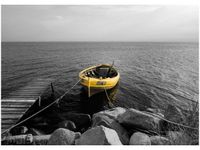 50X70CM ŁÓDŹ KOŁO POMOSTU OBRAZ POKOJU DREWNINE