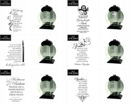 ZNICZ SZKLANY grawer CÓRECZKO na Arena.pl