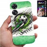 ETUI DO OPPO RENO8 T 4G - PIŁKA NOŻNA, FOOTBALL PIŁKA CASE + SZKŁO